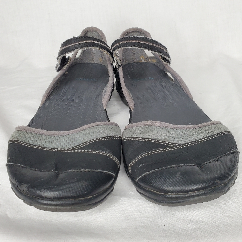 11) TEVA Westwater II Black Blue Grey Adjustable Sz. 7 - Picture 4 of 7